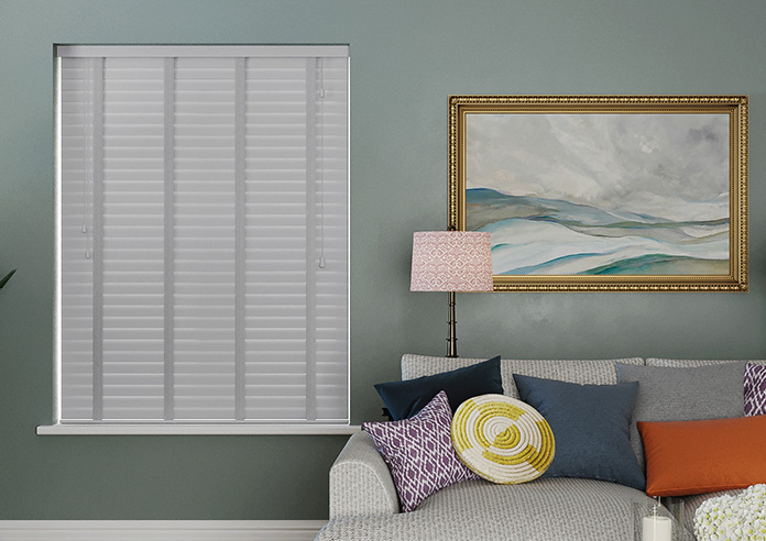 Ecowood Deluxe, Blizzard Grey Satin - Venetian Blind - Image 6